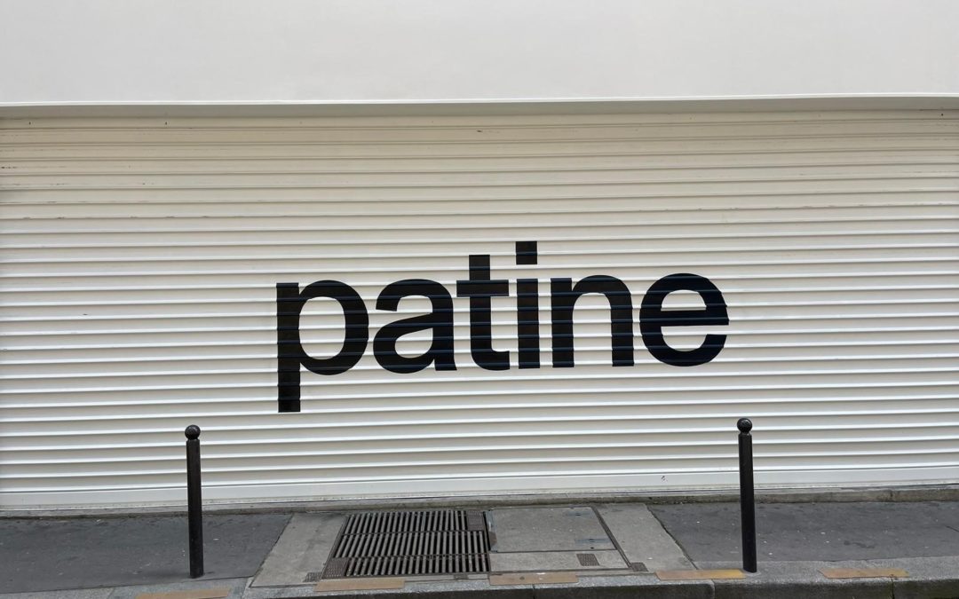 Création boutique Patine – Paris 10ème